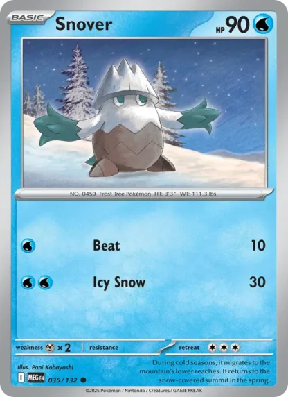Snover · Mega Evolution 035