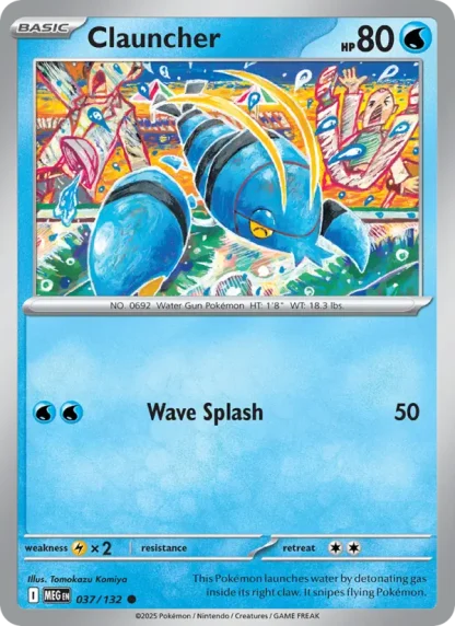 Clauncher · Mega Evolution 037