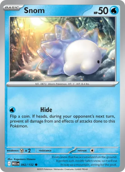Snom · Mega Evolution 042