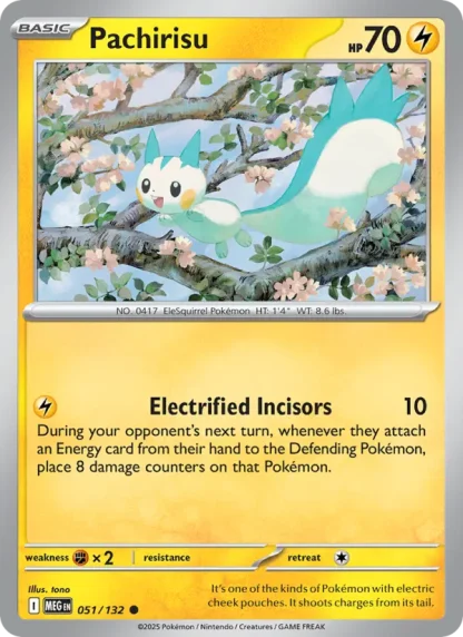 Pachirisu · Mega Evolution 051