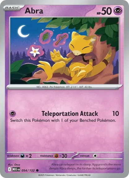 Abra · Mega Evolution 054