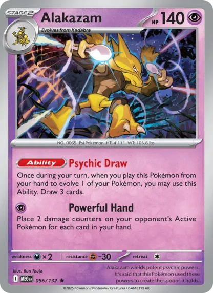 Alakazam · Mega Evolution 056