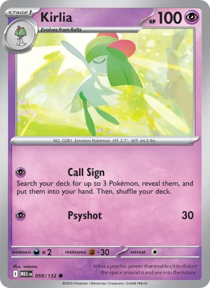 Kirlia · Mega Evolution 059