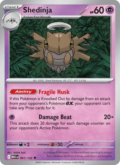 Shedinja · Mega Evolution 061