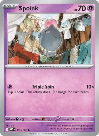 Spoink · Mega Evolution 062