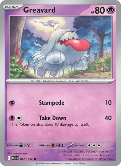 Greavard · Mega Evolution 065