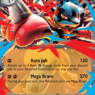 Mega Lucario ex  ·  Mega Evolution 077