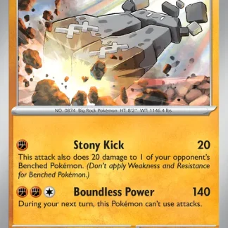 Stonjourner  ·  Mega Evolution 081
