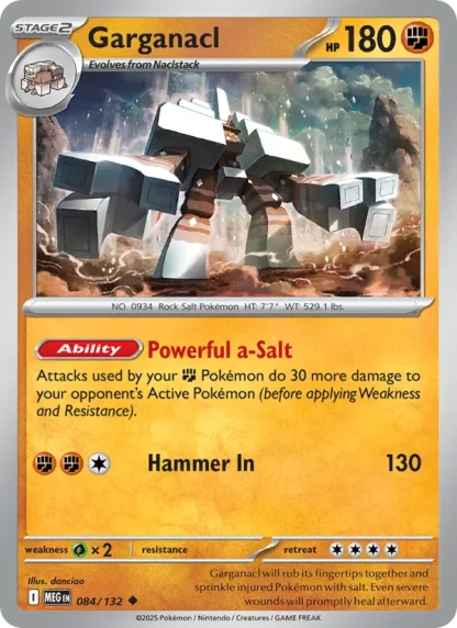 Garganacl · Mega Evolution 084