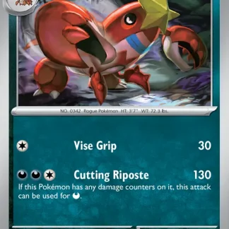 Crawdaunt  ·  Mega Evolution 085