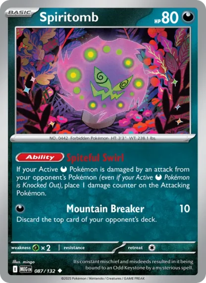 Spiritomb · Mega Evolution 087