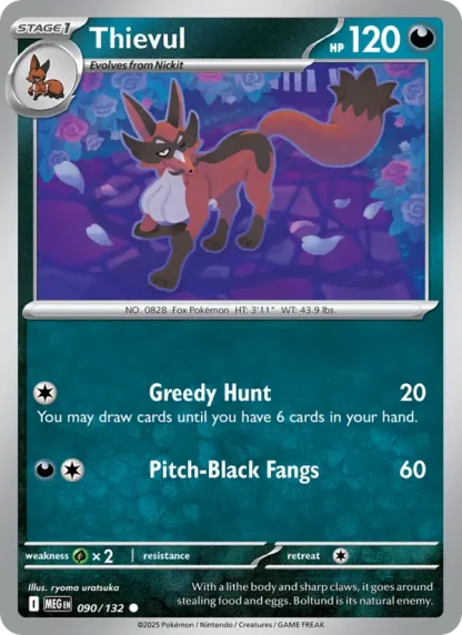 Thievul · Mega Evolution 090