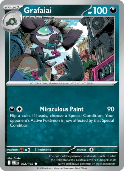 Grafaiai · Mega Evolution 092