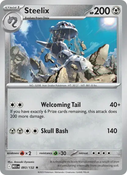 Steelix · Mega Evolution 093