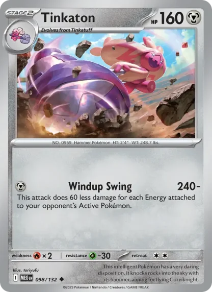 Tinkaton · Mega Evolution 098