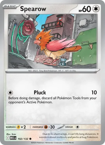 Spearow · Mega Evolution 102