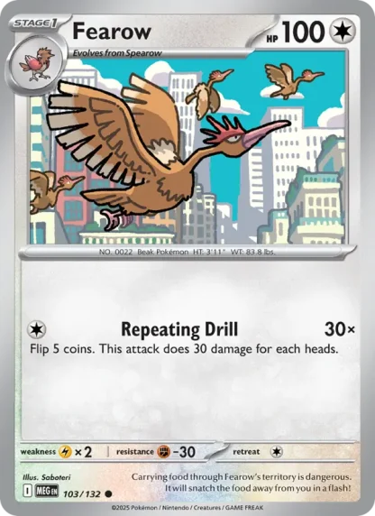 Fearow · Mega Evolution 103