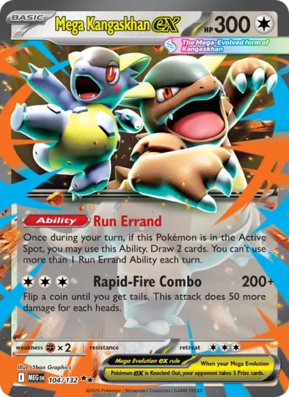 Mega Kangaskhan ex · Mega Evolution 104