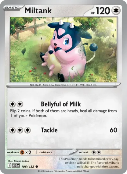 Miltank · Mega Evolution 106