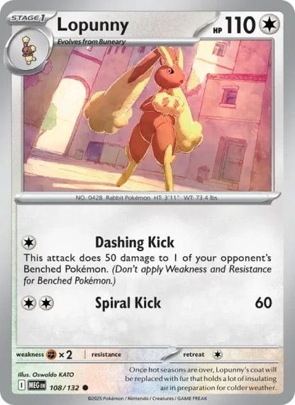 Lopunny · Mega Evolution 108