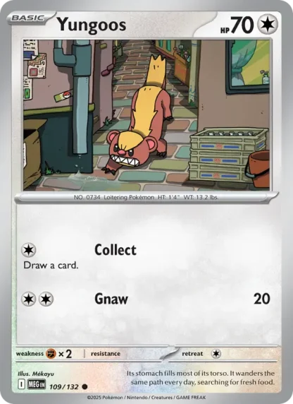 Yungoos · Mega Evolution 109