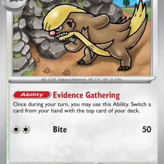 Gumshoos  ·  Mega Evolution 110