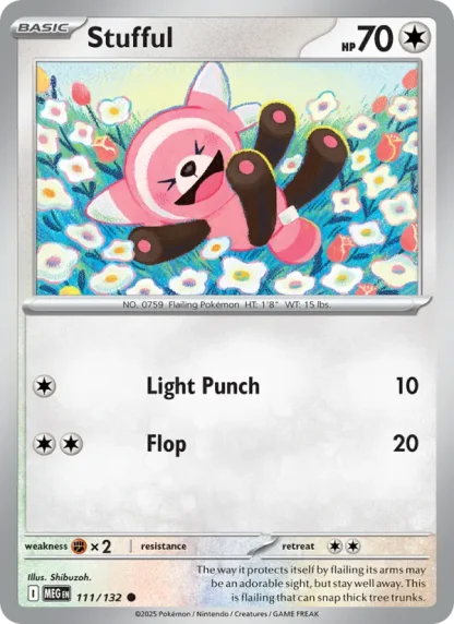 Stufful · Mega Evolution 111