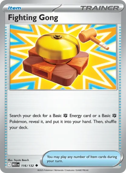 Fighting Gong · Mega Evolution 116
