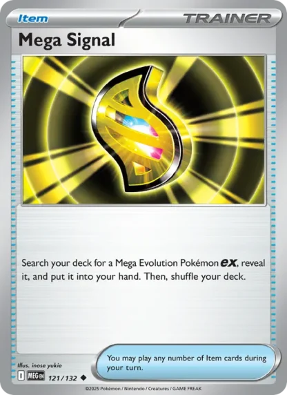 Mega Signal · Mega Evolution 121