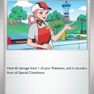Pokémon Center Lady  ·  Mega Evolution 123