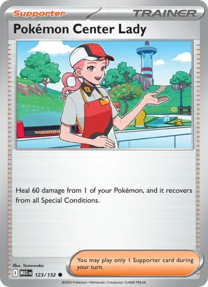 Pokémon Center Lady · Mega Evolution 123