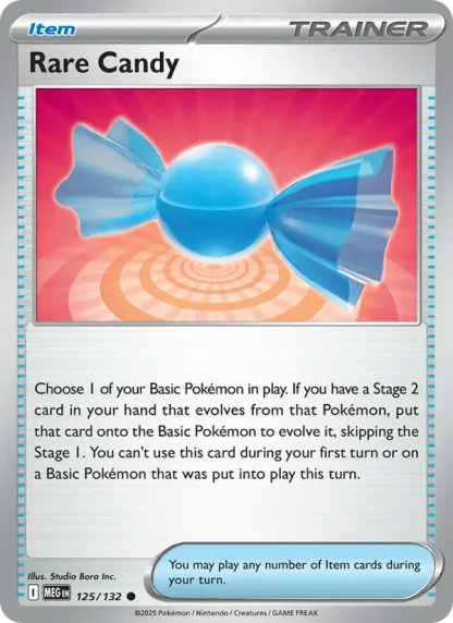 Rare Candy · Mega Evolution 125