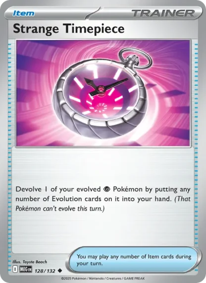 Strange Timepiece · Mega Evolution 128