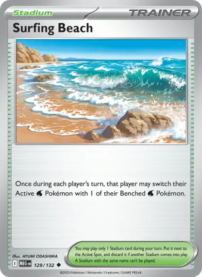 Surfing Beach · Mega Evolution 129