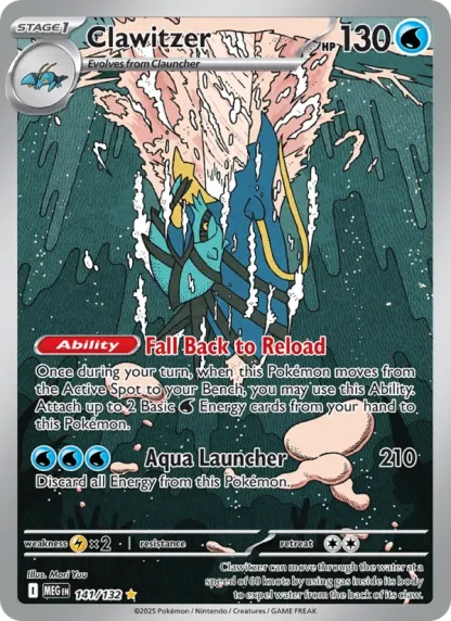 Clawitzer · Mega Evolution 141