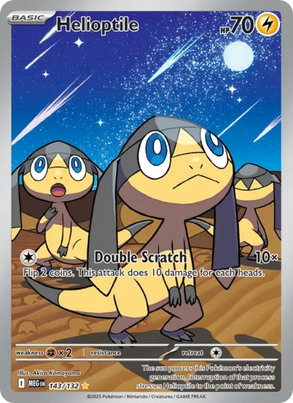 Helioptile · Mega Evolution 143
