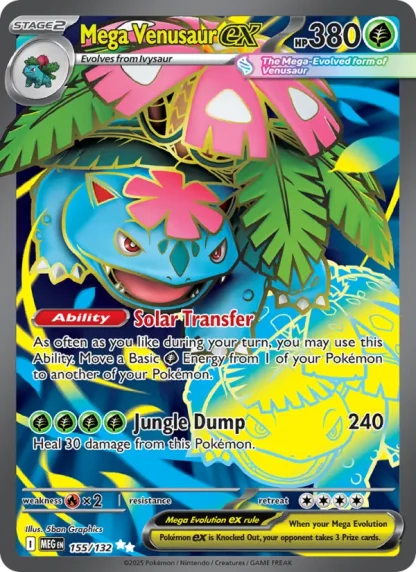 Mega Venusaur ex · Mega Evolution 155