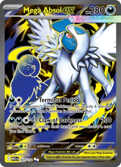 Mega Absol ex · Mega Evolution 161