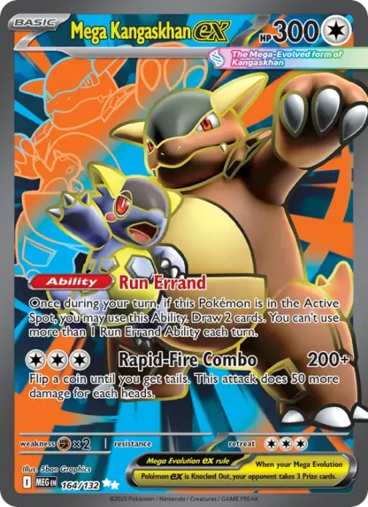 Mega Kangaskhan ex · Mega Evolution 164