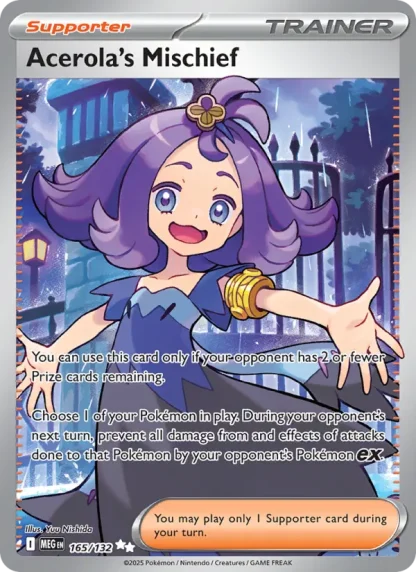 Acerola's Mischief · Mega Evolution 165