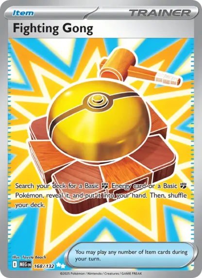 Fighting Gong · Mega Evolution 168