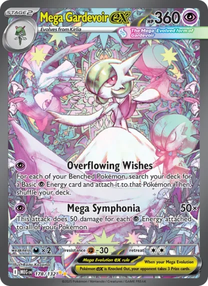 Mega Gardevoir ex · Mega Evolution 178