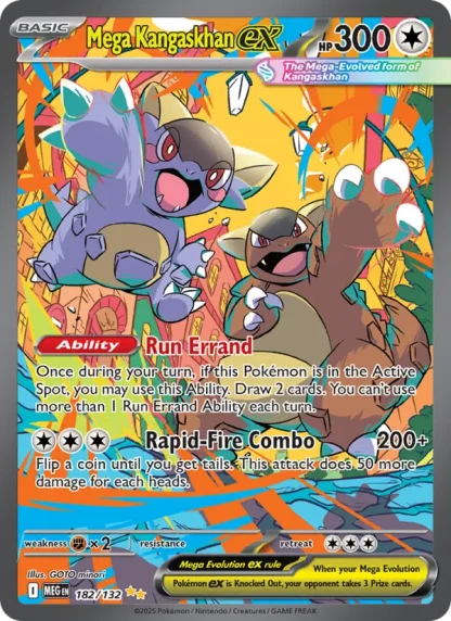 Mega Kangaskhan ex · Mega Evolution 182
