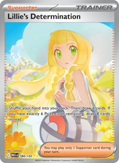 Lillie's Determination · Mega Evolution 184