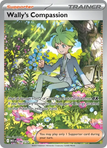 Wally's Compassion · Mega Evolution 186