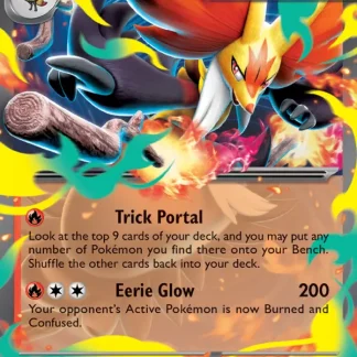 Mega Delphox ex  ·  Pitch Black 008