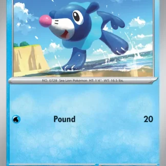Popplio  ·  Pitch Black 018