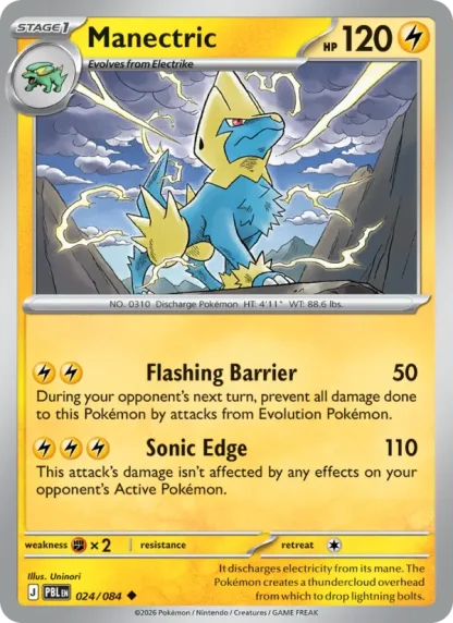 Manectric · Pitch Black 024