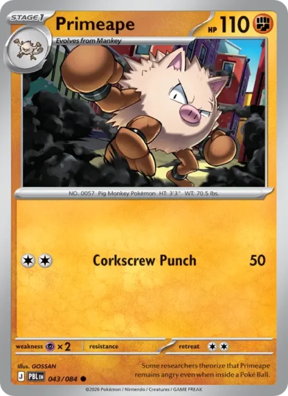 Primeape · Pitch Black 043