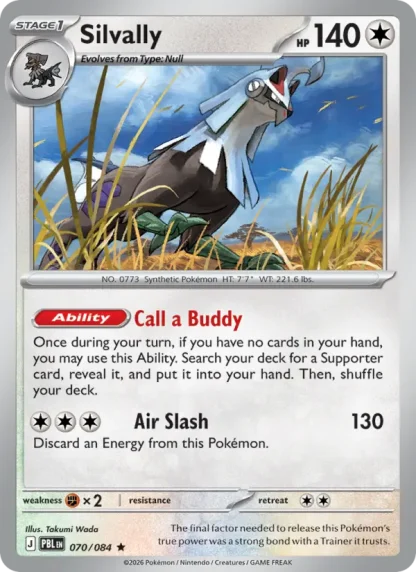 Silvally · Pitch Black 070